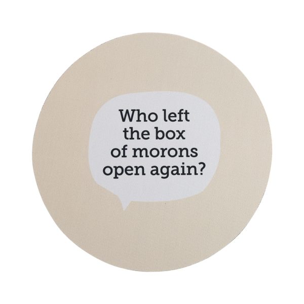 Box of  Morons Mouse Pad For Sale