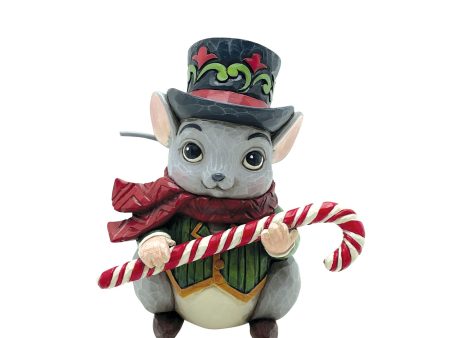 Mini Christmas Mouse Figurine Discount