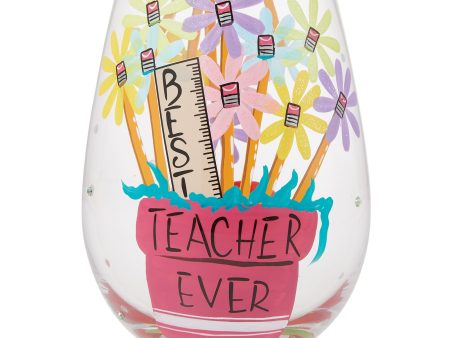 Best Teacher Stemless Wine Cheap