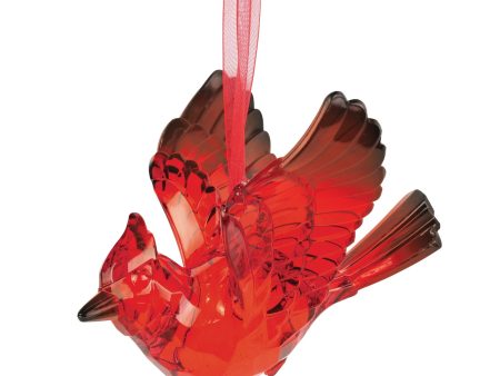 Acrylic Cardinal Orn Fashion