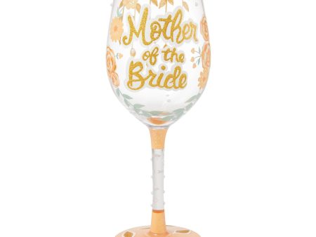 Mother of the Bride Wine Glass For Sale