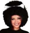 Afro Perücke mit Knochen For Discount