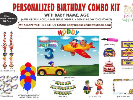 Noddy Theme Exclusive Combo Kit For Sale