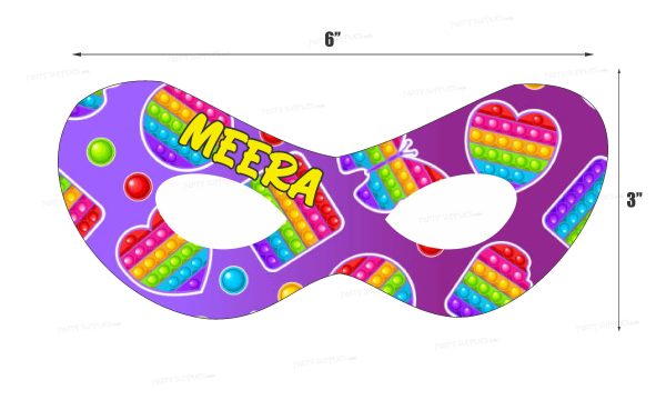 Pop It Theme  Personalized Eye Mask For Cheap