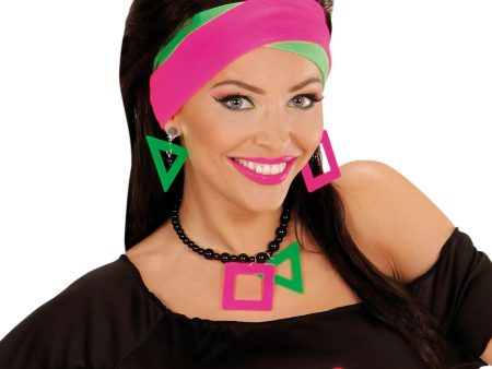 80er Neon Stirnband 2er-Set Discount