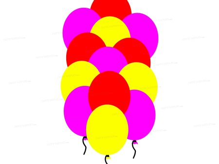 Pop It Theme Colour 60 Pcs Balloons For Discount