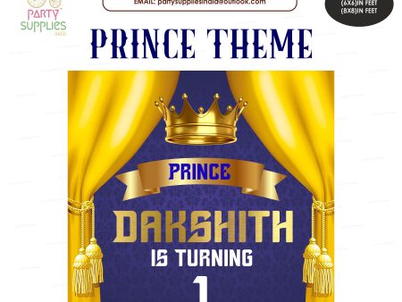 Prince Theme Square Backdrop on Sale