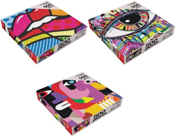 Modern Art Puzzle Assortment Discount