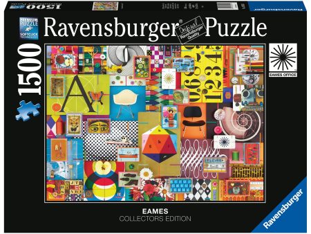 Puzzle - Ravensburger - Eames House of Cards (1500 Pieces) Hot on Sale