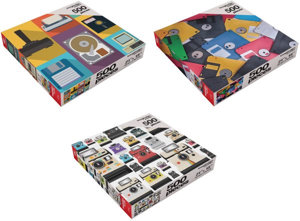 Retro Devices Puzzle Assortment Hot on Sale