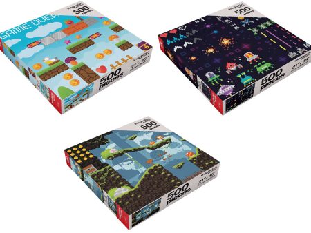 Video Game Puzzle Assortment Hot on Sale