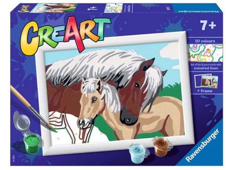 Ravensburger CreArt Paint - Mother & Foal Sale