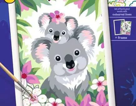 Ravensburger CreArt Paint - Koala Cuties Online