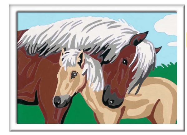 Ravensburger CreArt Paint - Mother & Foal Sale