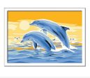 Ravensburger CreArt Paint - Delightful Dolphins Online now