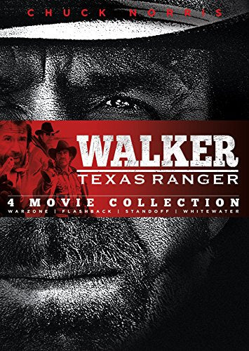 WALKER TEXAS RANGER: FOUR MOVIE COLLECTION: WARZONE, FLASHBACK, STANDOFF, WHITEWATER For Sale