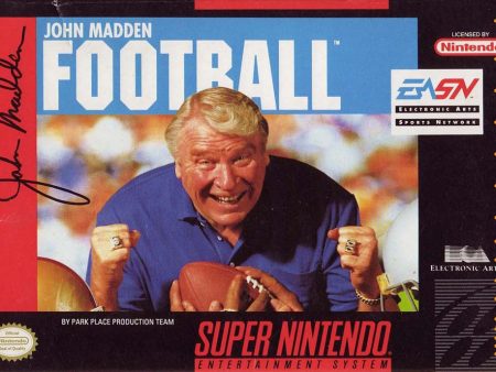 JOHN MADDEN FOOTBALL 93  - SNES (W BOX) Supply