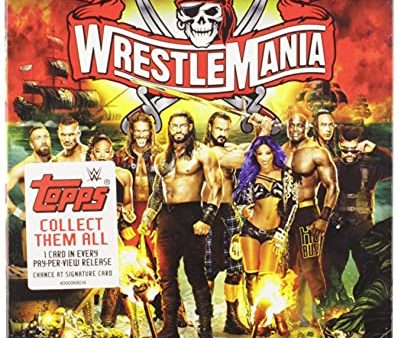 WWE: WRESTLEMANIA 37 (BLU-RAY) Fashion