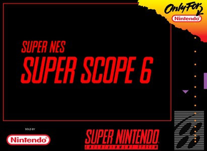 SUPER SCOPE 6  - SNES (W BOX & MANUAL) Online Sale