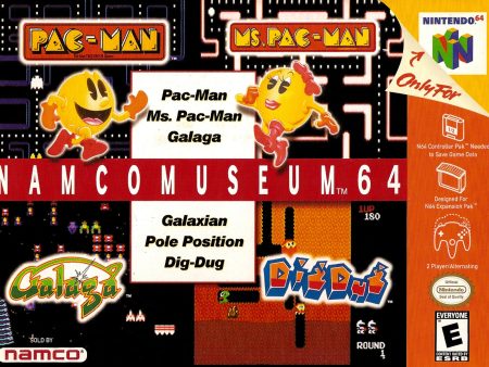 NAMCO MUSEUM  - N64 (W BOX & MANUAL) Online Sale